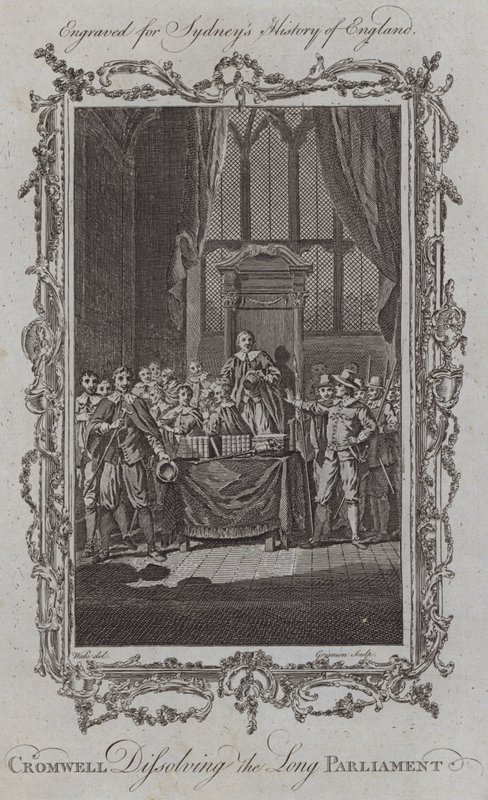 Cromwell scioglie il Lungo Parlamento da Samuel (after) Wale
