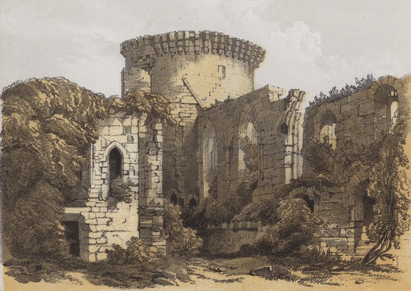 Castello di Bothwell da Samuel Prout
