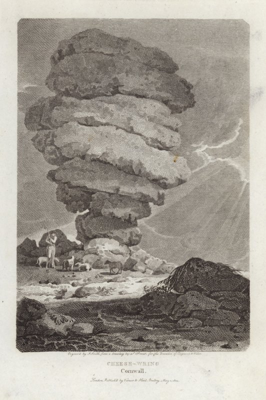 Cheese-Wring, Cornovaglia da Samuel Prout