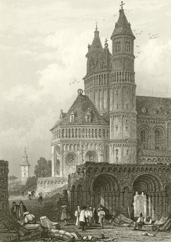 La cattedrale di Worms da Samuel Prout