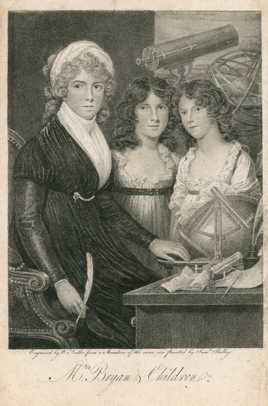 Signora Bryan e bambini da Samuel Shelley