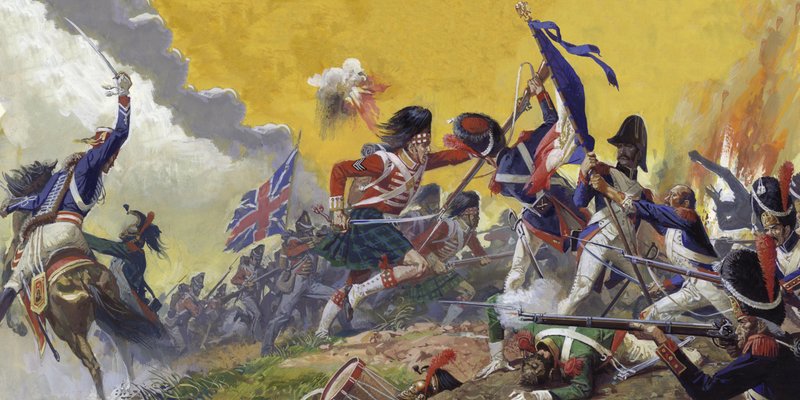 La battaglia di Waterloo da Severino Baraldi