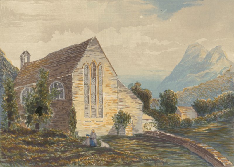 Santa Maria, Beddgelert, Carnarvonshire da Sidney Corner
