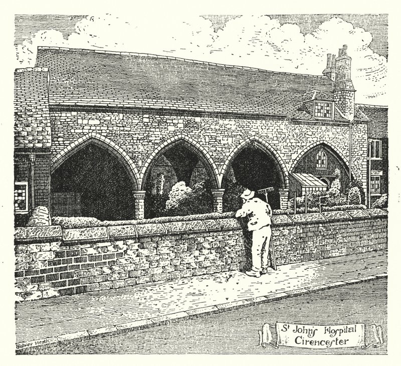 Ospedale di San Giovanni, Cirencester da Sidney Heath