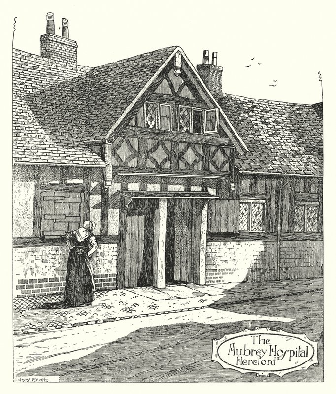 Ospedale di Aubrey, Hereford da Sidney Heath