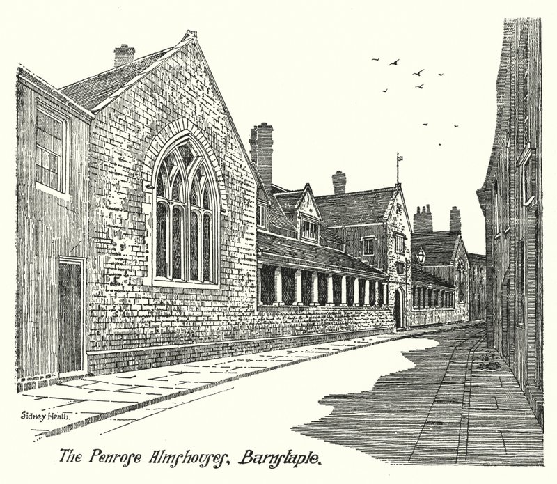 Case di Carità di Penrose, Barnstaple da Sidney Heath