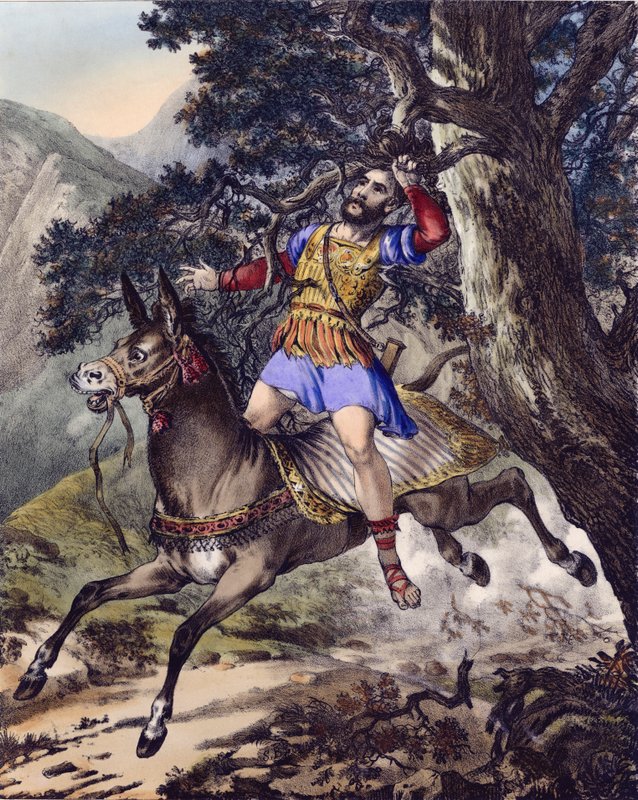 La morte di Assalonne da Siegfried Detler Bendixen