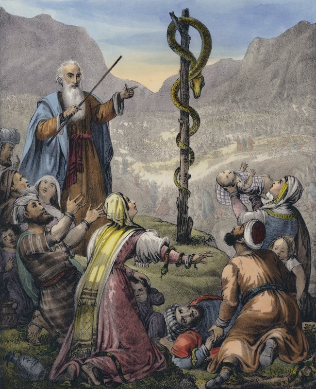 Il serpente di bronzo da Siegfried Detler Bendixen