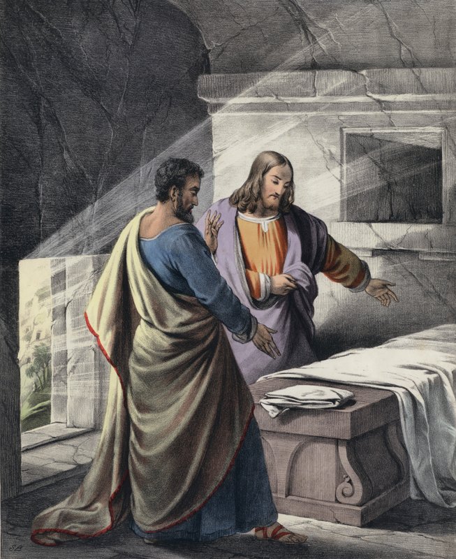 Pietro e Giovanni al Sepolcro da Siegfried Detler Bendixen