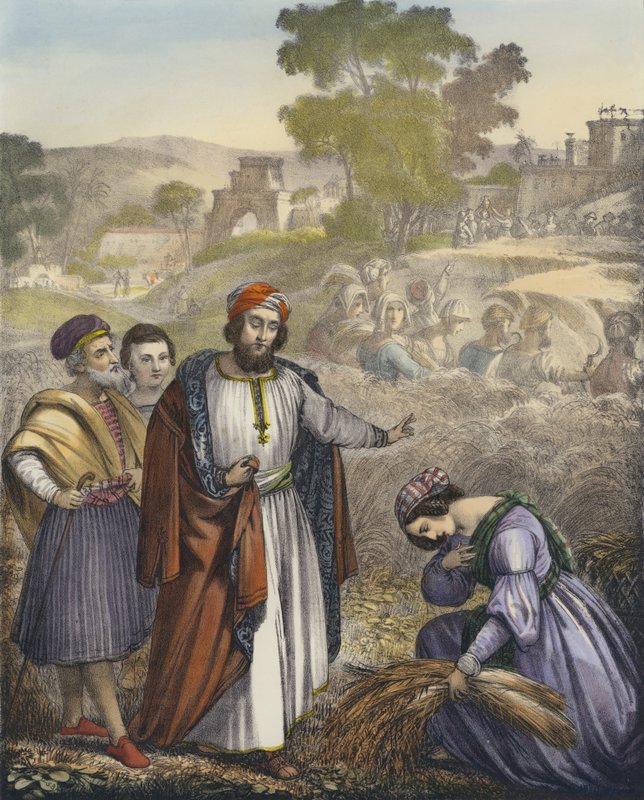 Ruth nel campo di Boaz da Siegfried Detler Bendixen