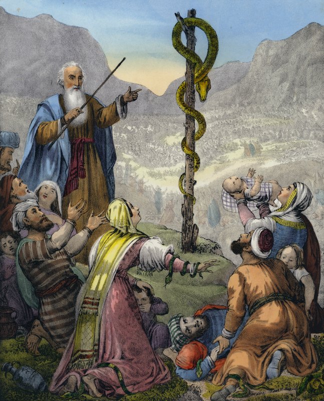 Il Serpente di Bronzo da Siegfried Detler Bendixen