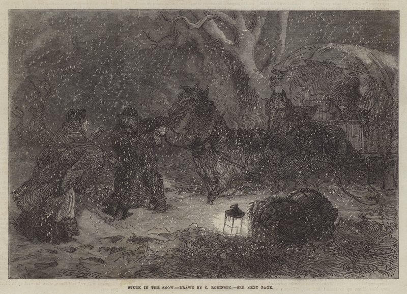 Bloccato nella neve da Sir John Charles Robinson
