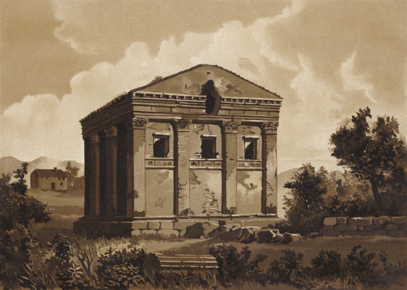 Tempio di Rediculum, Roma da Spanish School