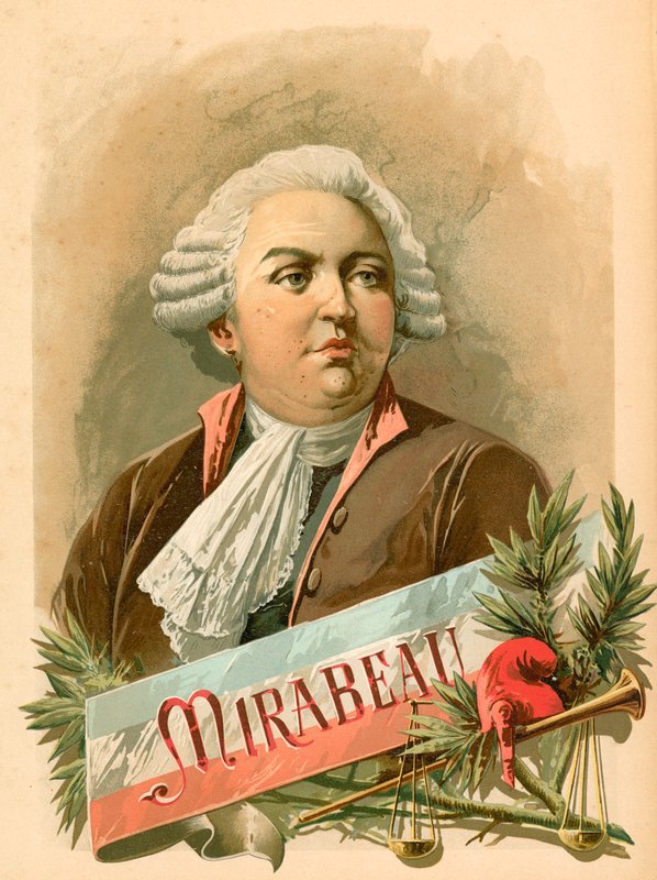 Honoré Gabriel Riqueti, conte di Mirabeau da Spanish School