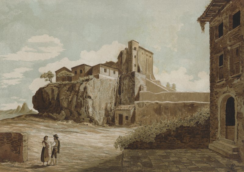 La Rupe Tarpea, Roma da Spanish School