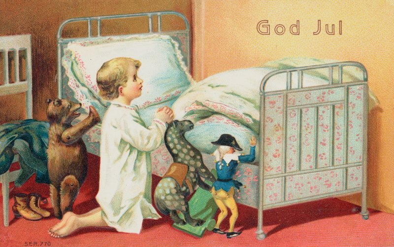 Cartolina di Natale svedese da Swedish School