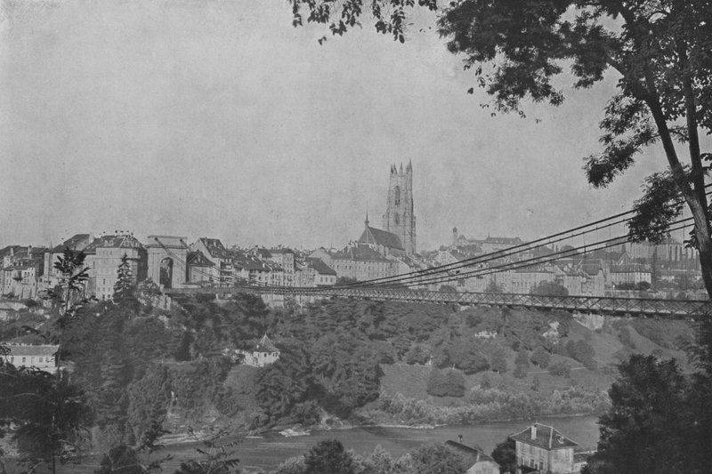 Friburgo (foto in b/n) da Swiss Photographer