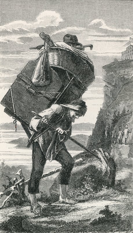 Un portatore di montagna da Swiss School