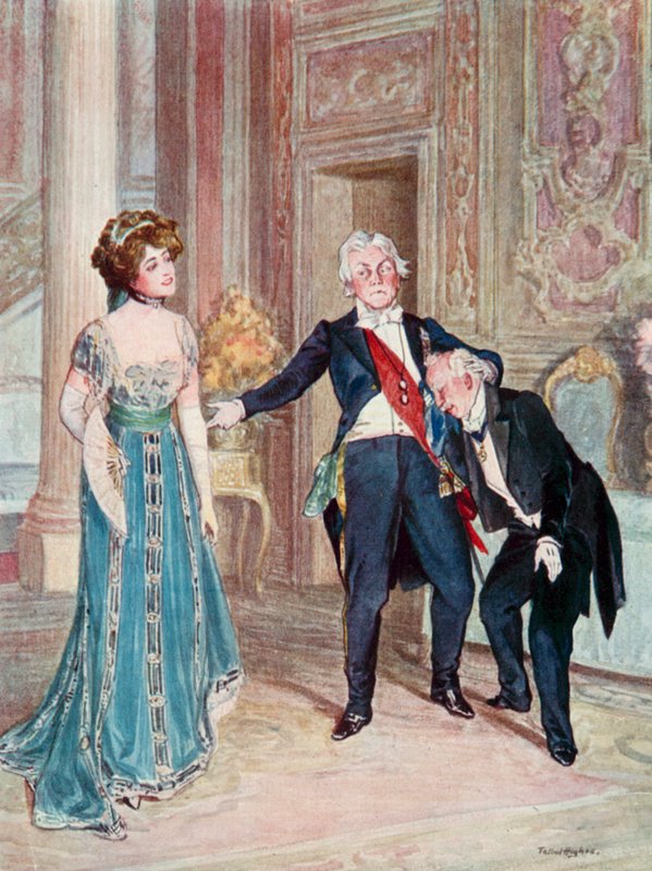 La vedova allegra: Novikovitch consulta i Popoff da Talbot Hughes