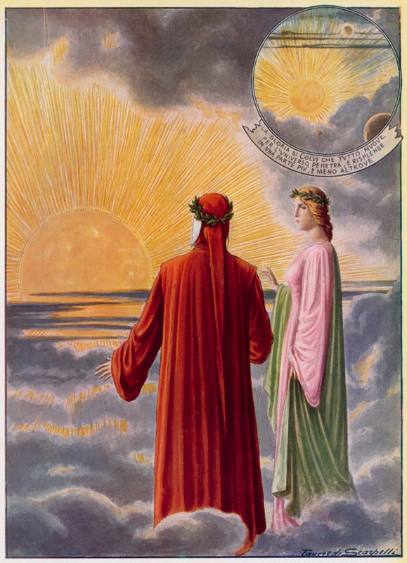 Illustrazione per La Divina Commedia di Dante da Tancredi Scarpelli
