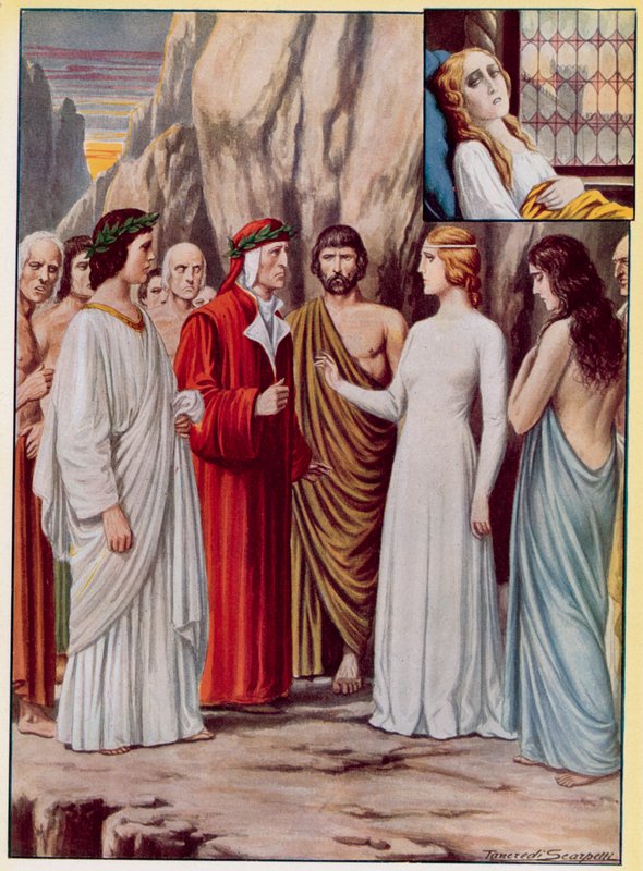 Illustrazione per la Divina Commedia di Dante da Tancredi Scarpelli