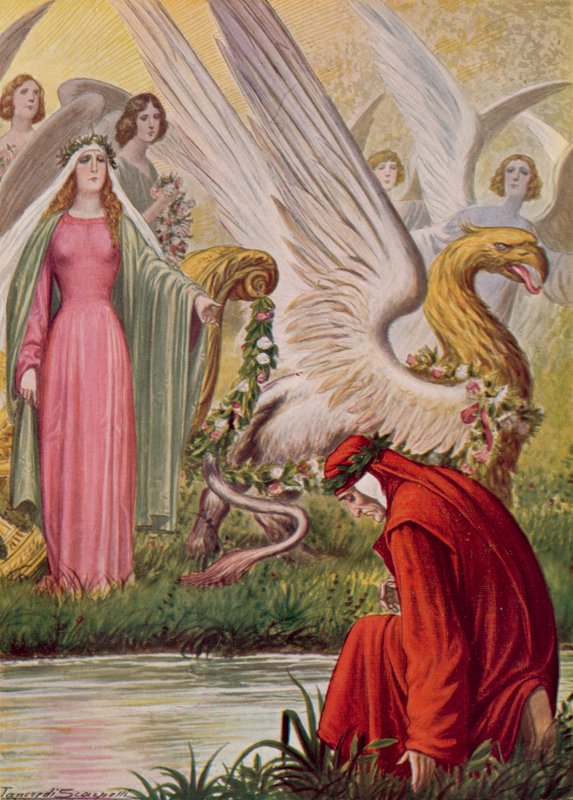 Illustrazione per la Divina Commedia di Dante da Tancredi Scarpelli