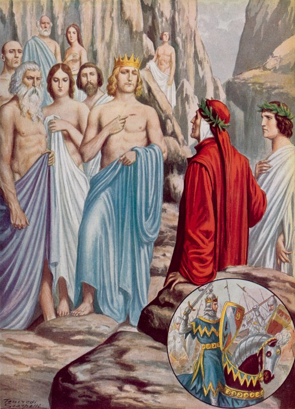 Illustrazione per la Divina Commedia di Dante da Tancredi Scarpelli