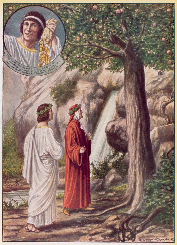 Illustrazione per la Divina Commedia di Dante da Tancredi Scarpelli