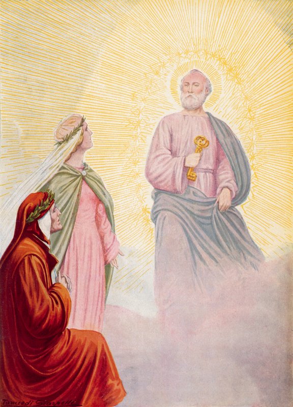 Illustrazione per la Divina Commedia di Dante da Tancredi Scarpelli