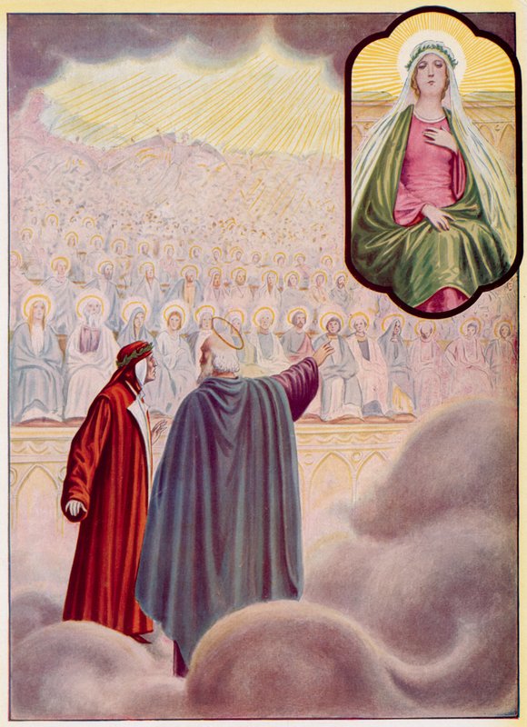 Illustrazione per la Divina Commedia di Dante da Tancredi Scarpelli