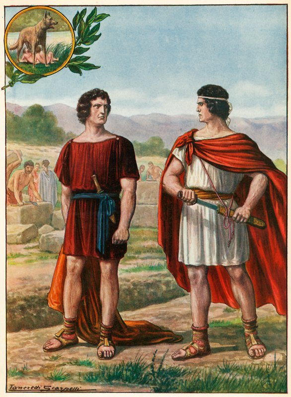 Romolo e Remo da Tancredi Scarpelli