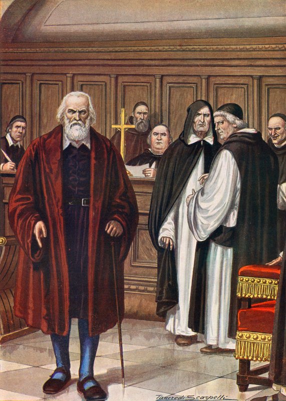 Il processo di Galileo, 1633 da Tancredi Scarpelli