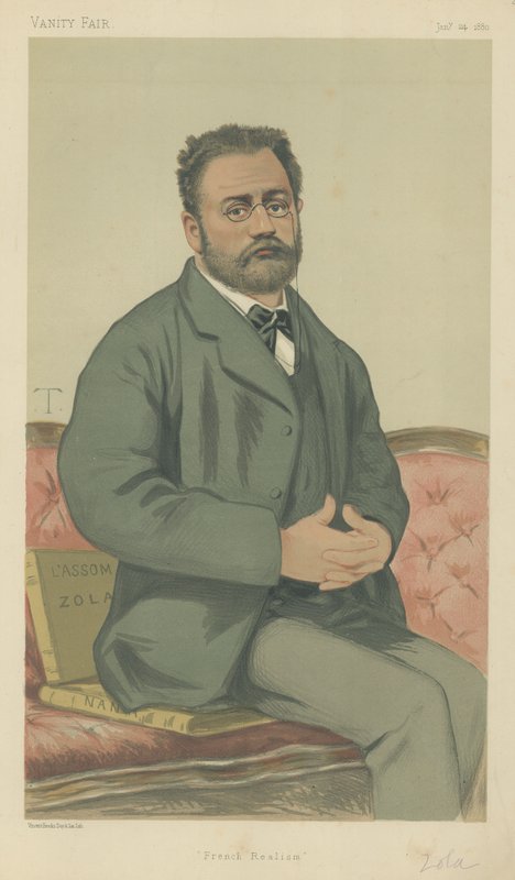 Emile Zola da Theobald Chartran