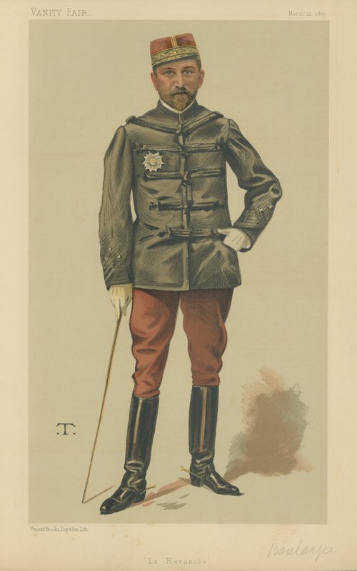Generale Georges Boulanger da Theobald Chartran