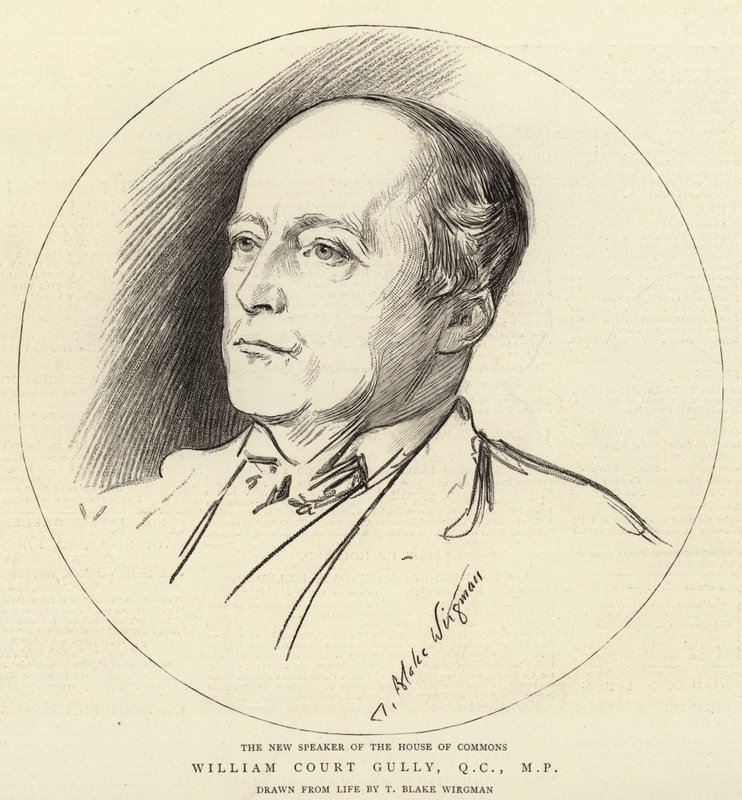William Court Gully, QC, MP da Theodore Blake Wirgman