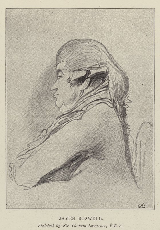 James Boswell da Thomas Lawrence