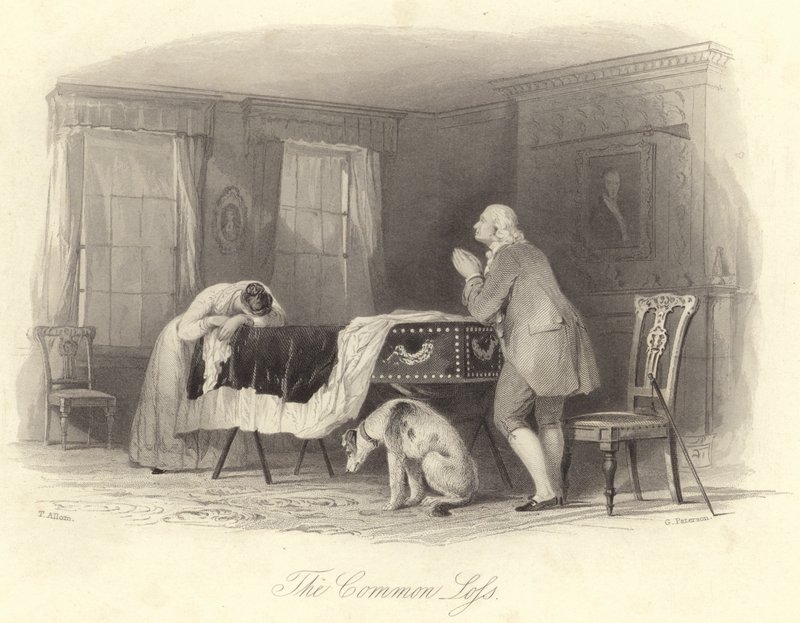 La perdita comune (incisione) da Thomas (after) Allom