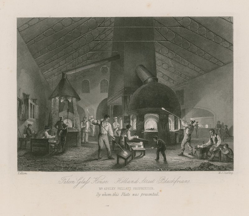 Falcon Glass House da Thomas Allom