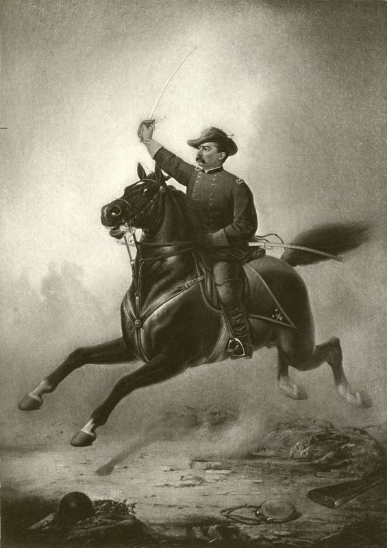 La cavalcata di Sheridan (incisione) da Thomas Buchanan Read