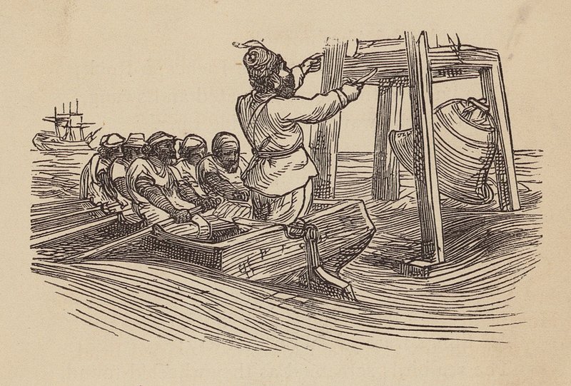 La Roccia di Inchcape da Thomas Dalziel