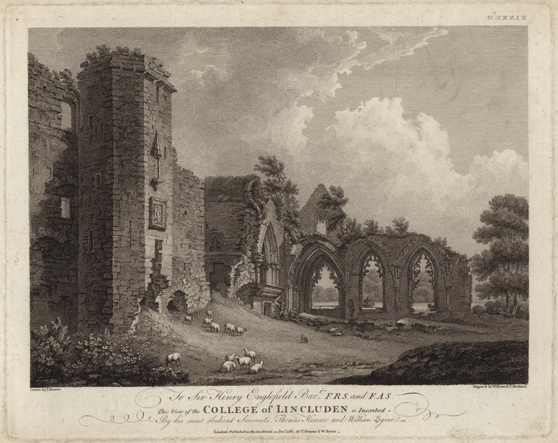 Collegio di Lincluden da Thomas Hearne