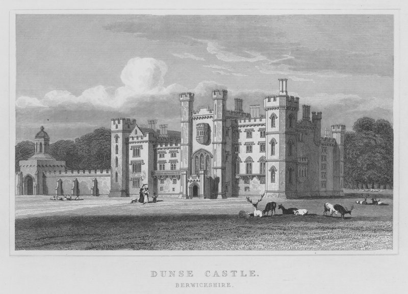 Castello di Dunse, Berwickshire da Thomas Hosmer Shepherd