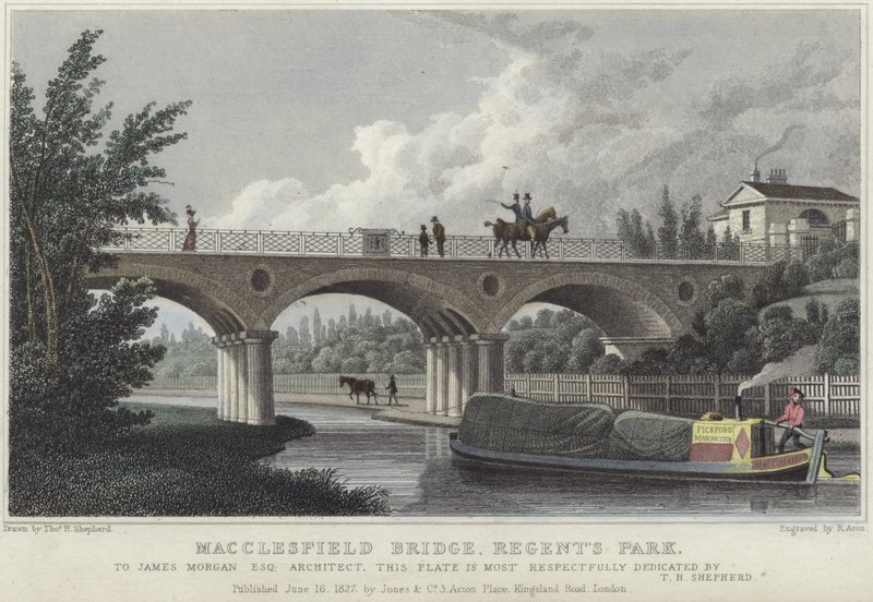 Ponte di Macclesfield nel Regent