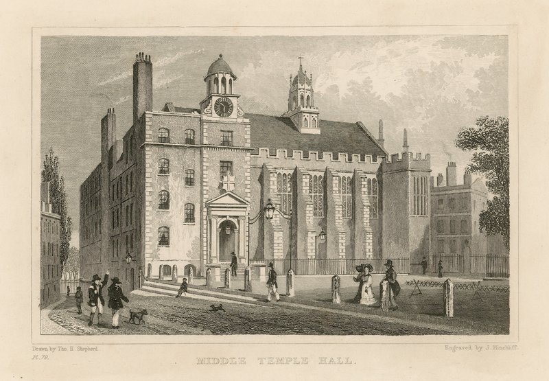 Middle Temple Hall da Thomas Hosmer Shepherd