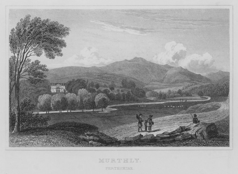 Murthly, Perthshire da Thomas Hosmer Shepherd