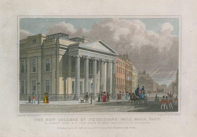 Il nuovo Collegio dei Medici da Thomas Hosmer Shepherd
