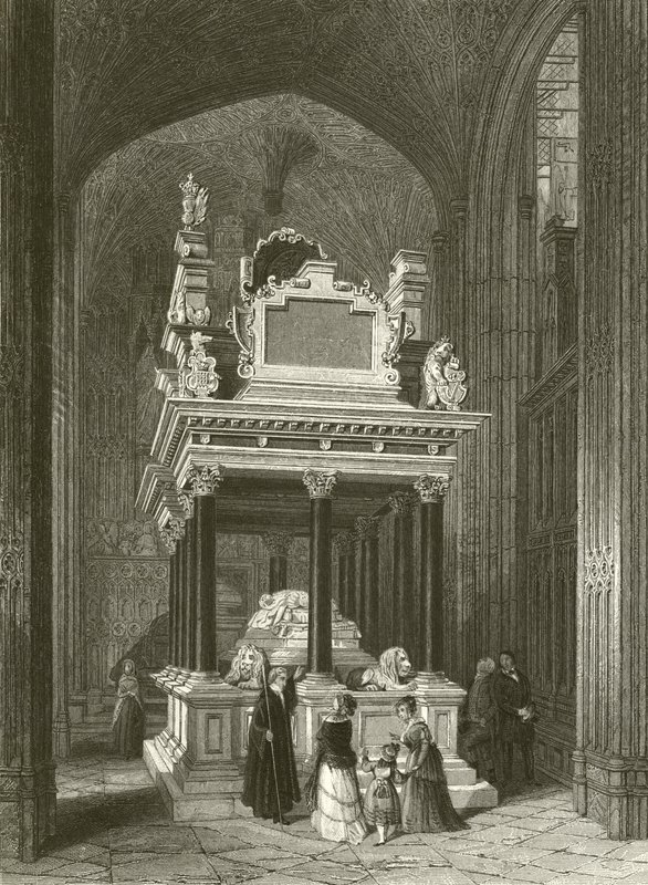 Tomba della Regina Elisabetta da Thomas Hosmer Shepherd