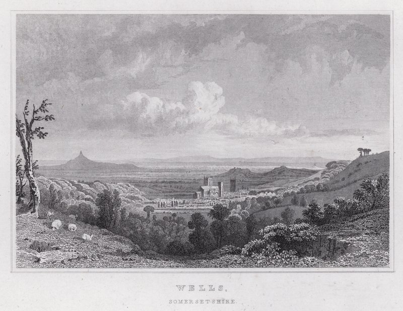Wells, Somerset da Thomas Hosmer Shepherd