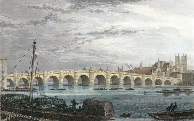 Ponte di Westminster, Londra da Thomas Hosmer Shepherd