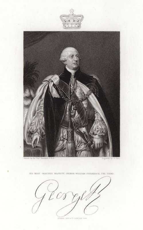 Giorgio III da Thomas Lawrence
